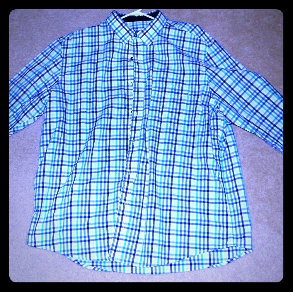 Tasso Elba Long Sleeve Button Down Shirt